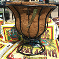 Iron Planter Urn, W/Coir Liner