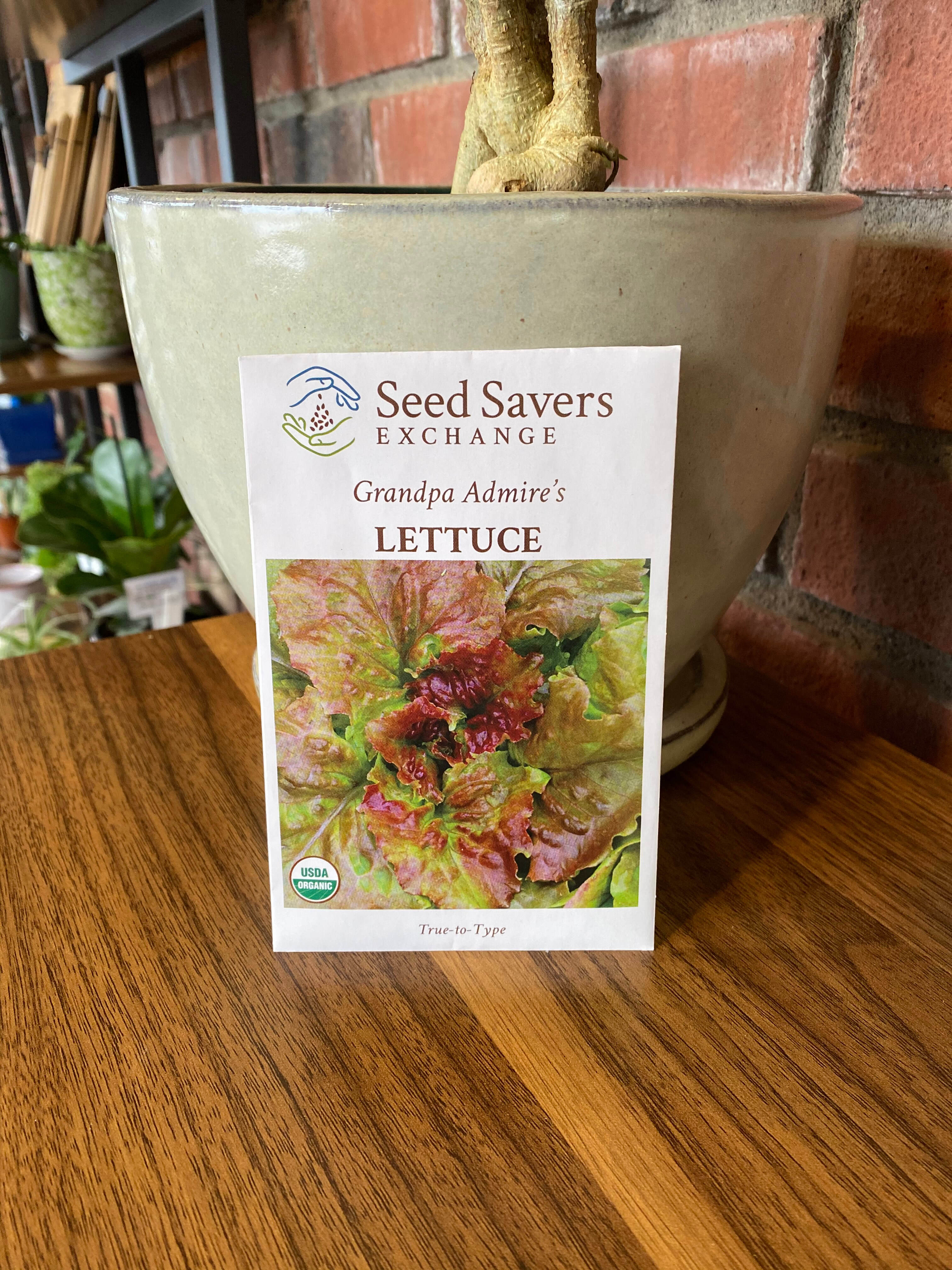 Lettuce Grandpa Admire’S Organic