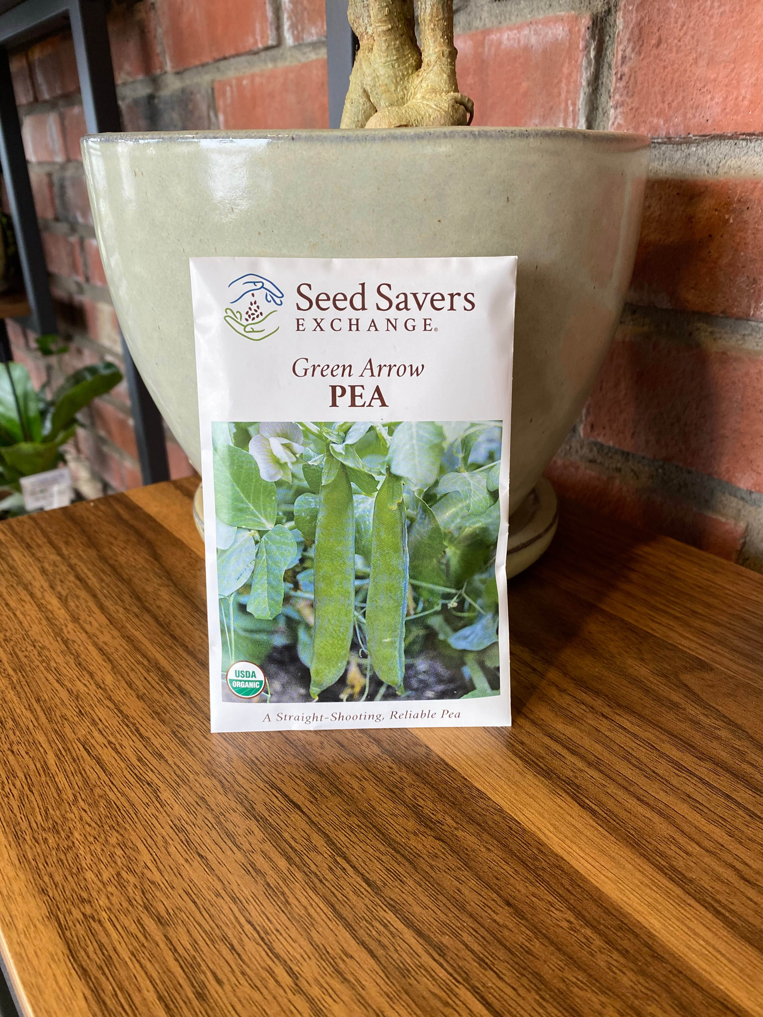 Pea Green Arrow Organic